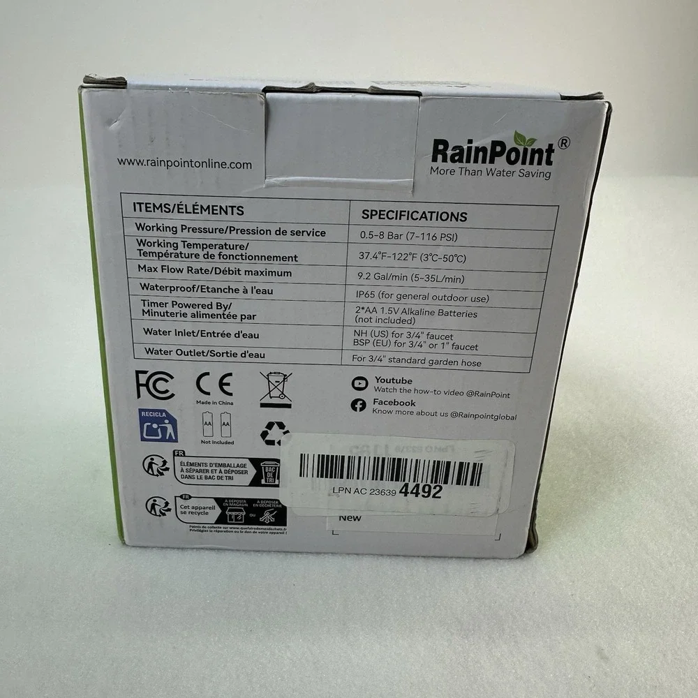 RAINPOINT itv105 zone
